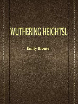 cover image of Wuthering Heightsl